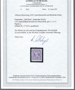 Bizone / AM Post Mi 17 b Dz ** einwandfrei mit FFA Schlegel BPP