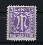 Bizone / AM Post Mi 17 b Dz ** einwandfrei mit FFA Schlegel BPP