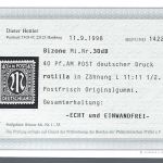 Bizone / AM Post Mi 30 d B ** einwandfrei mit Befund BPP