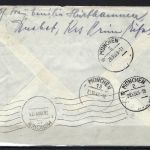 Rheinland-Pfalz Mi 52 senk. Paar, MeF / R-Brief