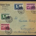 Memel Mi I/III, II/I, III/I, IVIII, Satzbrief