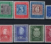 Bund 1949-1950, 2 komplette Jahrgänge postfrisch