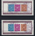 Kontrollrat I, Block 12 A/B mit SoSt, einwandfrei, gepr. Schlegel BPP