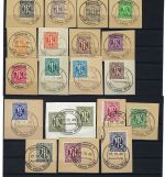 AM Post Mi 16 -34 jeweils auf ∆, meist gepr. Schlegel BPP