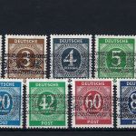 Bizone Mi I / I - IX / I * Erstfalzrest, alle Werte gep. Schlegel BPP