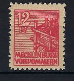 M. Vorpommern Mi 39 zb ** einwandfrei, gep. Thom BPP