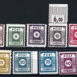 Ost Sachen Mi 42 D II - 50 D II ** gep. Stroh / Kunz BPP