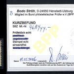 Thüringen Mi 96 AY yy ° einwandfrei, mit KB Stroh App