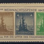 Thüringen Block 1 t * mit FFA Stroh BPP, Antifablock