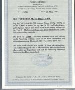 Thüringen Block 4 ** mit FFA Stroh BPP, mit Mängel