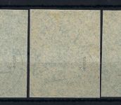 West Sachsen Mi 156-161 X °, gepr. Stroh BPP