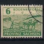 Provinz Sachsen Mi 85 y a B, gepr. Ströh BPP