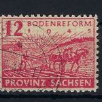 Provinz Sachsen Mi 86 ya A ° gepr. Stroh BPP