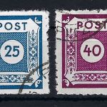 Ost Sachsen Mi 49 - 50 M °, gepr. Zierer / Stroh BPP