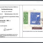 Zehfachfrankatur Gemeinschaftsaufgaben Mi 950 c MiF, Befund Hohmann