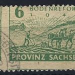 Provinz Sachsen Mi 85 xa A ° gepr. Stroh BPP