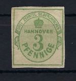 Hannover, Mi 20 * Erstfalz, einwandfrei, sig. Grobe, ME 450€