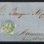 Hannover, Mi 21 y Luxus Brief, Hannover Ortsbrief