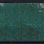 Sachsen, Mi 10 a im 8er-lock */**, untere 4er-Streifen **