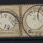 DR Brustschilde, M 11 Paar gestempelt, einwandfrei, sign., ME 1.500€