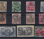 DR Reichspost Ausgabe, Mi 53-62 °, 63-66 III, Mi 66 III BPP geprüft