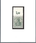 DR Germania Mi 85 I b P OR ** einwandfrei, FFA Jäschke-L. BPP, ME 500€