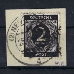 SBZ Handstempel Bezirk 36, Mi Ia° auf Briefstück, gep. Ballschmidt BPP