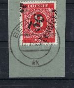 SBZ Handstempel Bezirk 36, Mi Id° auf Briefstück, gep. Ballschmidt BPP