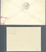 Memelgebiet , Mi II - III / II und III / I Brief und Postkarte