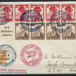 DR H-Blatt 104 B, Zeppelinbrief n. Recife, Europa-Südamerika (CC