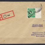 SBZ Handstempel Bezirk 41, Mi I x X Einschreiben, gepr. Dr. Modry BPP