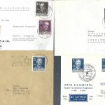 Berlin, Posten Briefe / Karten, EF / MeF / MiF, dabei ZD´s, Paare