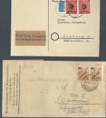 Berlin, Posten Briefe / Karten, EF / MeF / MiF, dabei ZD´s, Paare