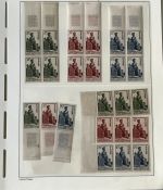 Saarland 1947-1959, postfrische Sammlung mit einigen Besonderheiten