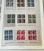 Fr. Zone komplette Sammlung (ohne Konstanz II) postfrisch