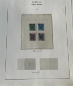 Fr. Zone komplette Sammlung (ohne Konstanz II) postfrisch