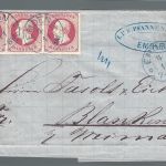 Hannover Mi 23y waager. 3er-Str. MeF Emden n. Blankenhein (PP