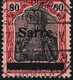 Saargebiet Mi 16 I L °, Luxusqualität mit FFA Braun BPP