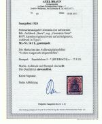 Saargebiet Mi 16 I L °, Luxusqualität mit FFA Braun BPP