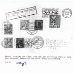 Berlin Mi 1, 2, 3, 10, 13, 19 Schiffspost, Befund Schlegel BPP