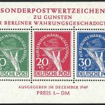 Berlin Block 1 ** mit PF II, einwandfrei, FFA Schlegel BPP, ME 2.500€