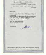 Berlin Block 1 ° mit PF II, einwandfrei, FFA Schlegel BPP, ME _._