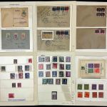 Lokalausgaben 1945 **/°/Briefe, meist ** Sammlung im Lindner Vordruck