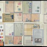 Bund 1949-1993**/gest./Briefe, Spezialsammlung, mit Posthorn H-Bl. 1-2