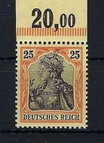 DR Germania Mi 88 I P OR ** gepr. Jäschke, einwandfreie Qualität (CC