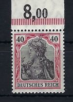 DR Germania Mi 90 I P OR ** gepr. Zenker, einwandfreie Qualität (CC