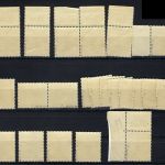 DR Dienstmarken, Mi 163 y (27) mit 7 Oberrändern, ME 10.850€ (CC