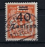 Danzig Mi 158 ° gp. Infla Berlin und Dr. Oechsner BPP, einwandfrei (CC