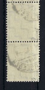 Provinz Sachsen Mi 83 X b ° senk. Dreierstreifen gep. Stroh BPP