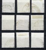 Baden 47-49/ Rh. Pfalz 46-48 / Württemberg 44-46, gestempelt, (CC